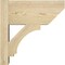 Ekena Millwork Imperial Slat Rough Sawn Outlooker, Douglas Fir, 8"W x 16"D x 16"H OUT08X16X16IMP06RDF - alternate 2